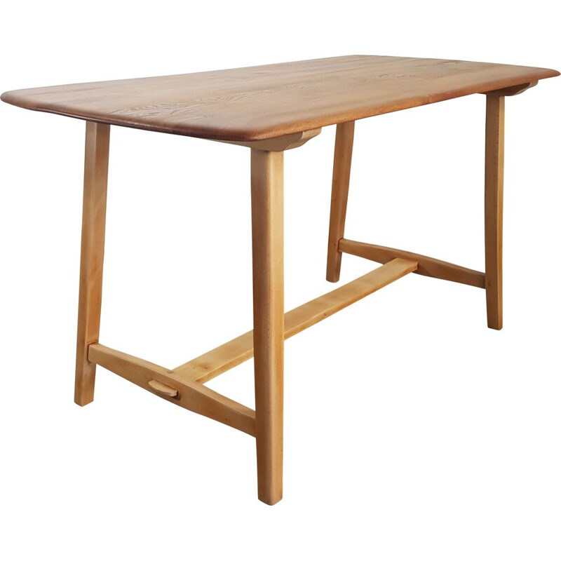 Ercol CC 41 Plank Dining Table, 1950s