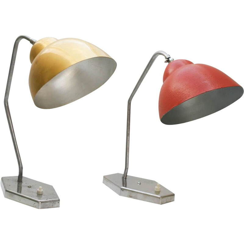 Pair of vintage Table lamps from Inkop, 1950