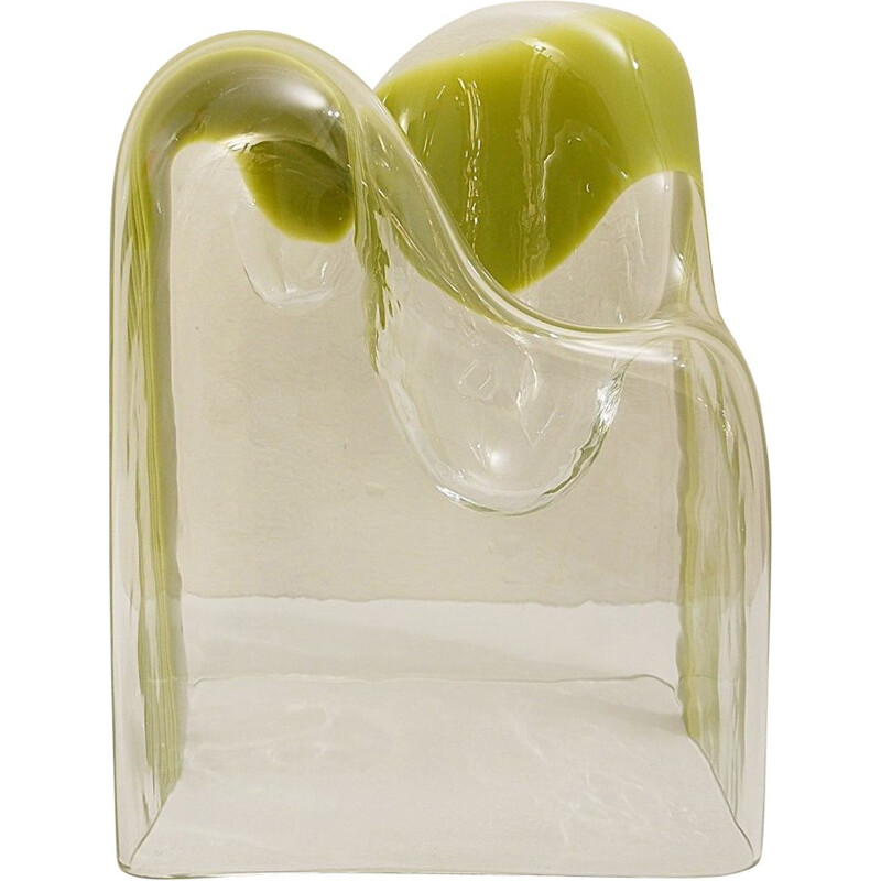 Murano Glass Sculptural Vase by Carlo Nason For Mazzega, Italy 1970s