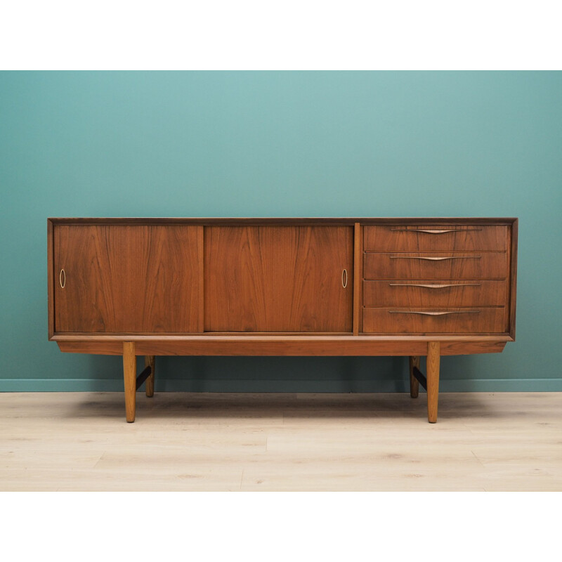 Teak sideboard  Vintage Scandinavian design 1960 70