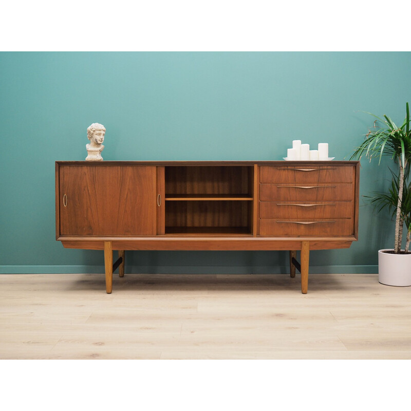 Teak sideboard  Vintage Scandinavian design 1960 70