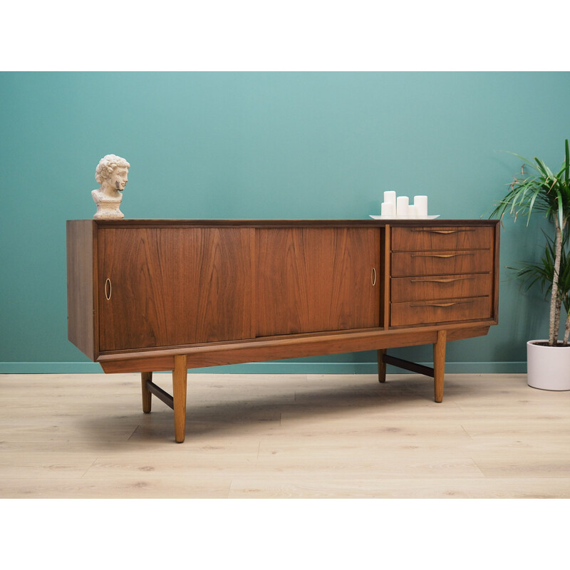 Teak sideboard  Vintage Scandinavian design 1960 70