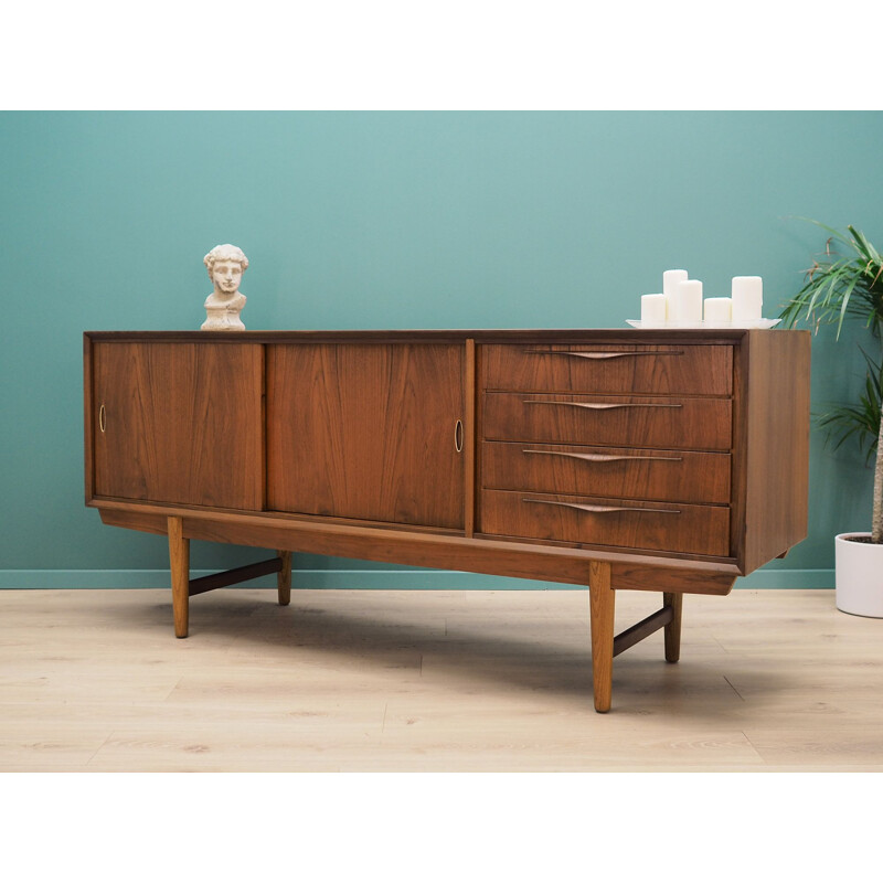  Buffet vintage en teck  Design scandinave 1960 70