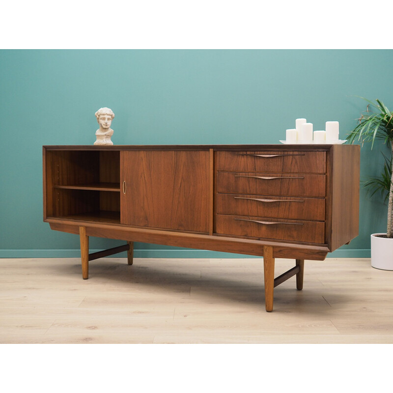  Buffet vintage en teck  Design scandinave 1960 70