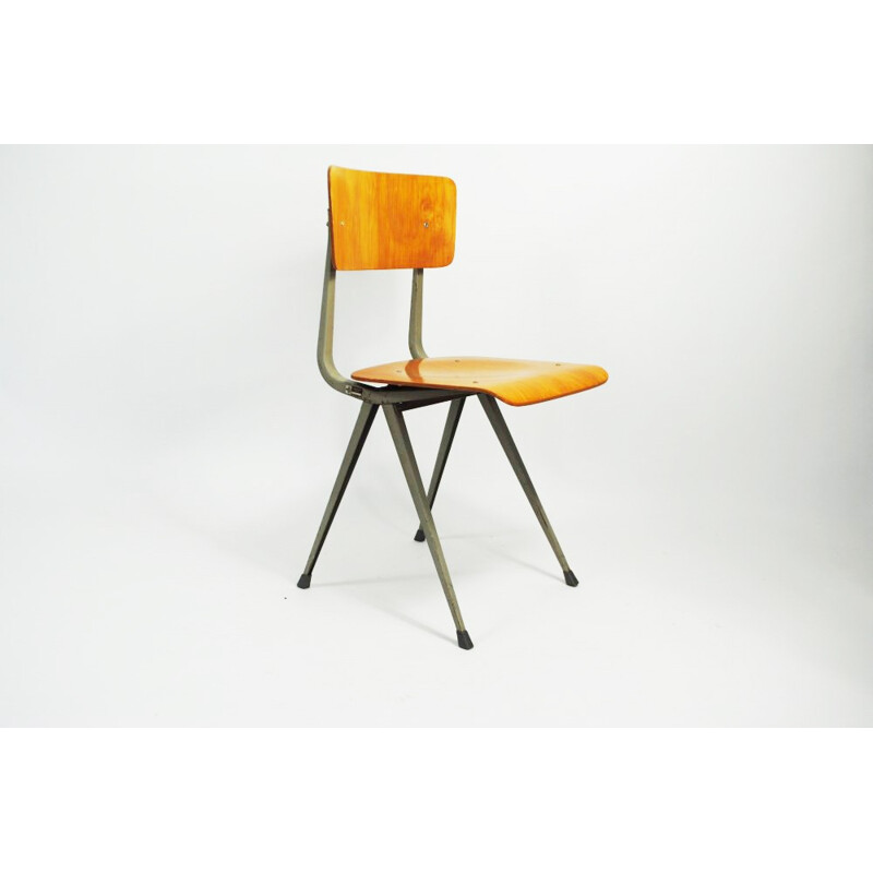 Set of 6 Arhend de Cirkel "Result" chairs, Friso KRAMER - 1950s