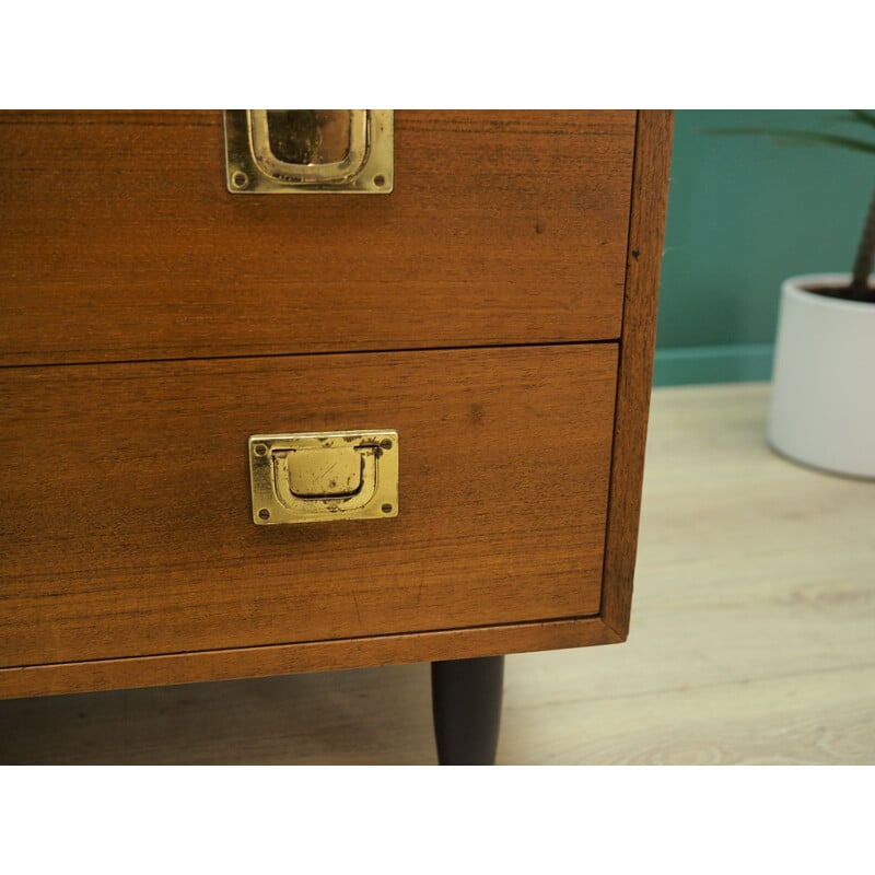 Vintage Scandinavian design teak chest of drawers 60 70