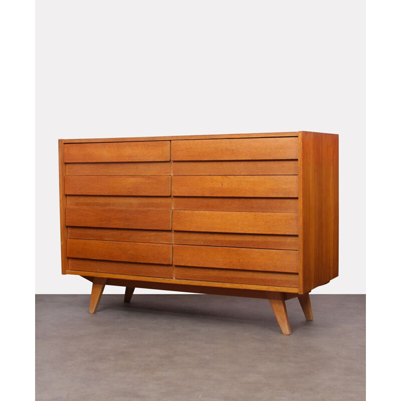 Chest of drawers, model U-453, by Jiri Jiroutek, 1960