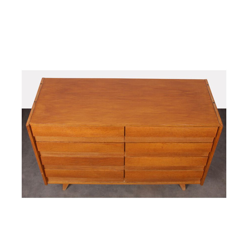 Chest of drawers, model U-453, by Jiri Jiroutek, 1960