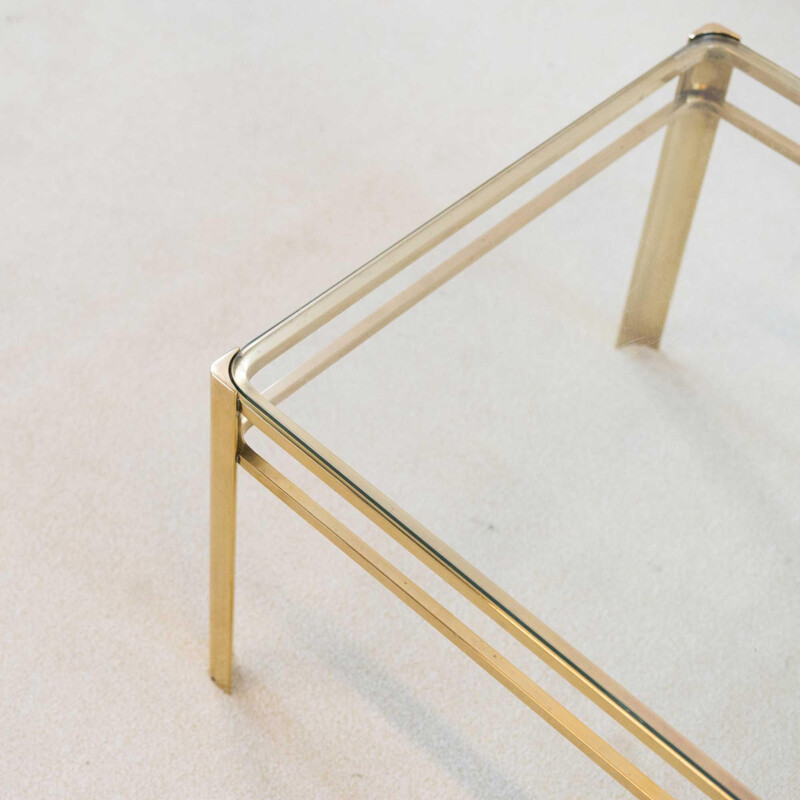 Bronze table by Jacques Quinet for Broncz, 1960s