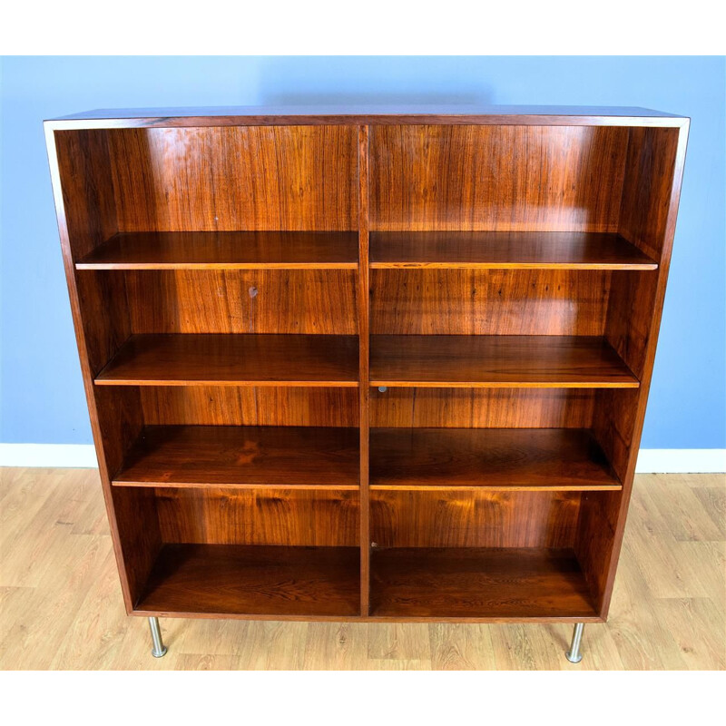 Danish Model 6 Rosewood Bookcase Shelving Storage by Omann Jun