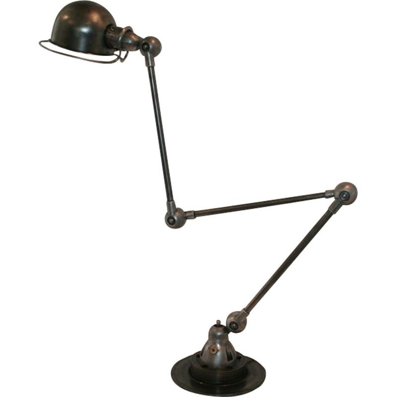 Jielde industrial stand lamp with 3 arms, Jean-Louis DOMECQ - 1950s 