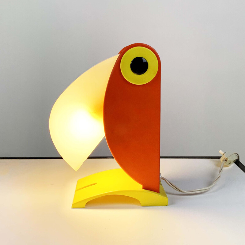 Toucan Table Lamp by Old Timer Ferrari, 1960s