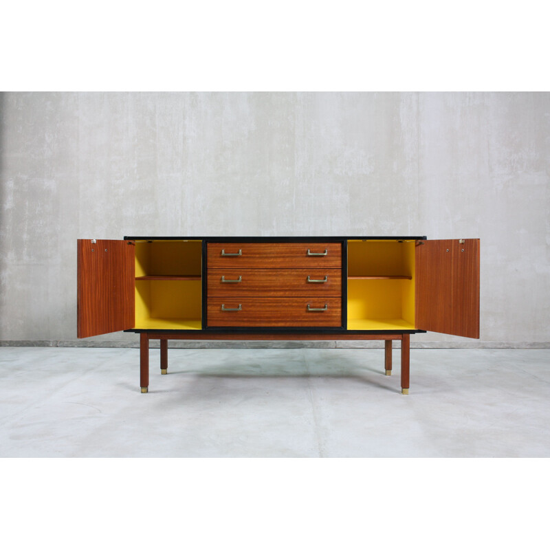 Sideboard, manufactured in the u.k. Mid-century 1960s