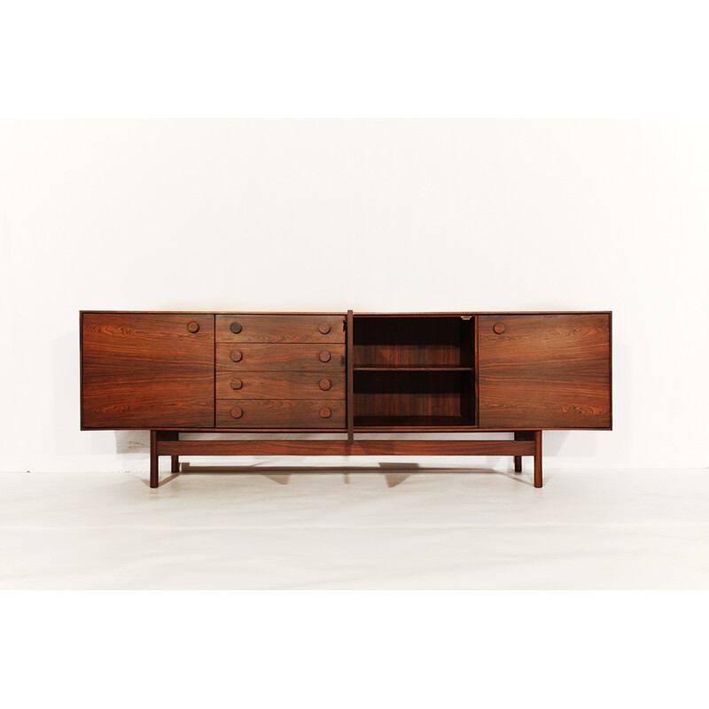 Faarup Mobelfabrik rosewood sideboard, Ib-Kofod LARSEN - 1960s