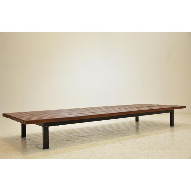 Vintage Cansado bench by  Charlotte Perriand circa 1950 