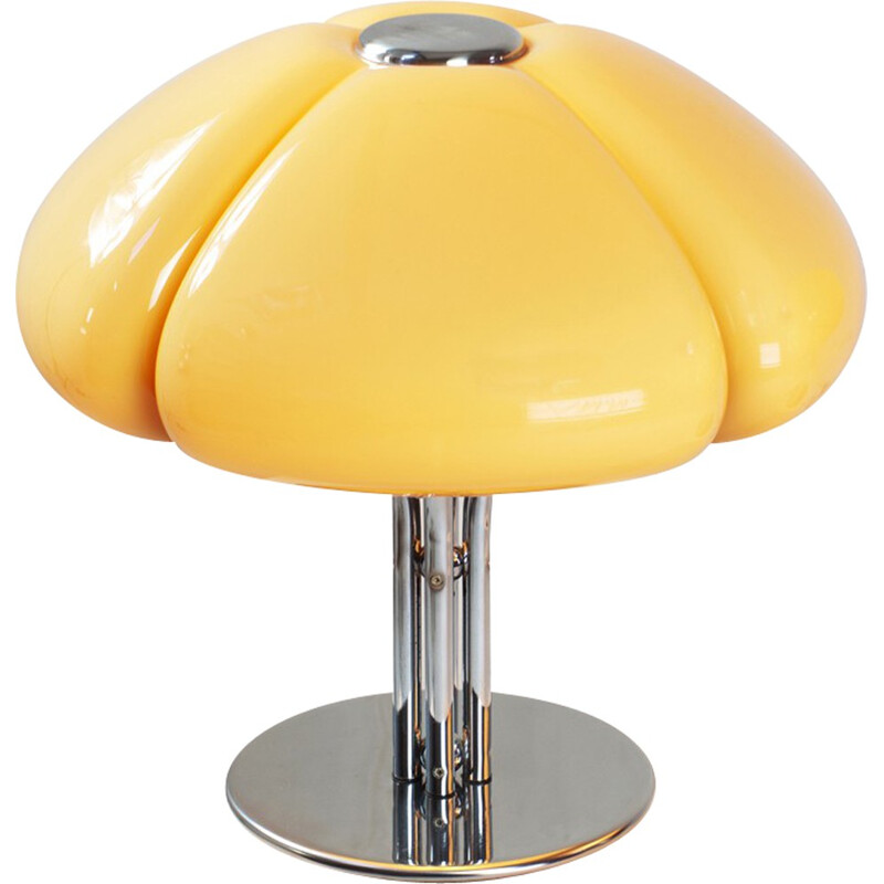 Guzzini "Quadrifoglio" metal and plastic lamp, Gae AULENTI - 1970s