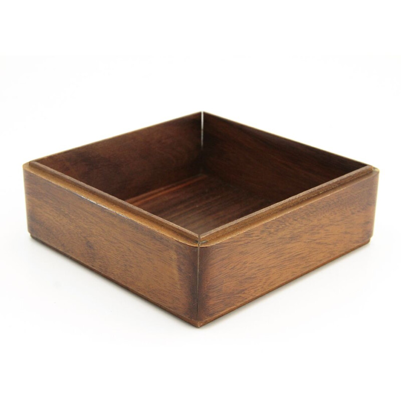 Vintage wood and Silver Box from Ottaviani, 1970s