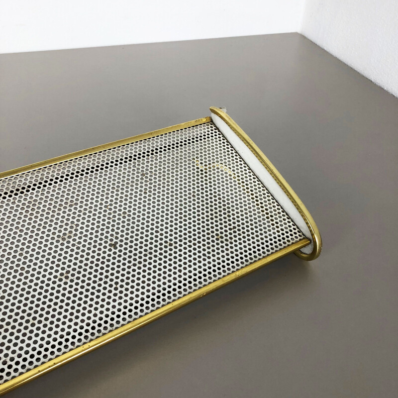 Vintage brass wall board, France, 1960s