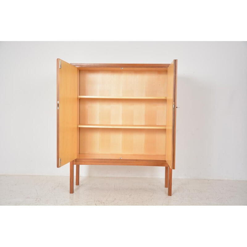 Small vintage wooden bookcase, 1960s