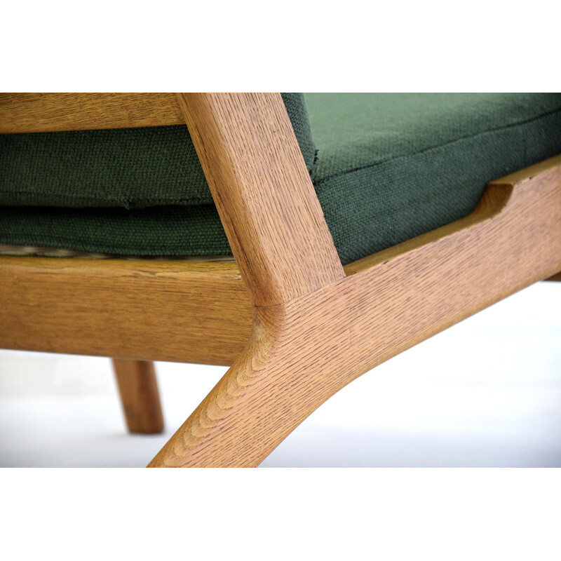 Vintage Oak Armchair GE290 by Hans Wegner  for GETAMA