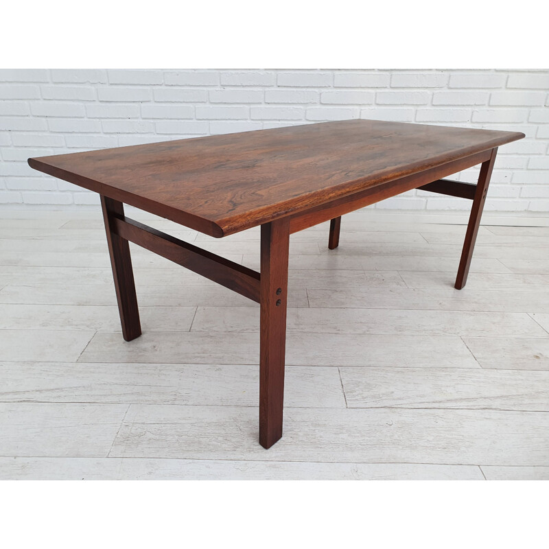 Vintage Danish coffee table, Capella series, by Illum Wikkelsø, 1970