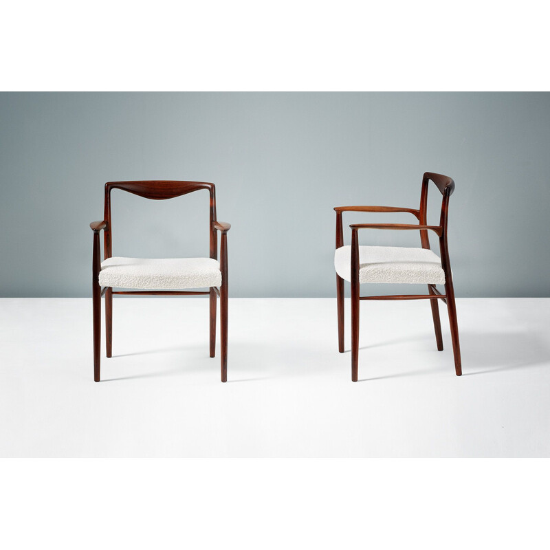 Pair of Vintage Rosewood Armchairs by Kai Lyngfeldt-Larsen 