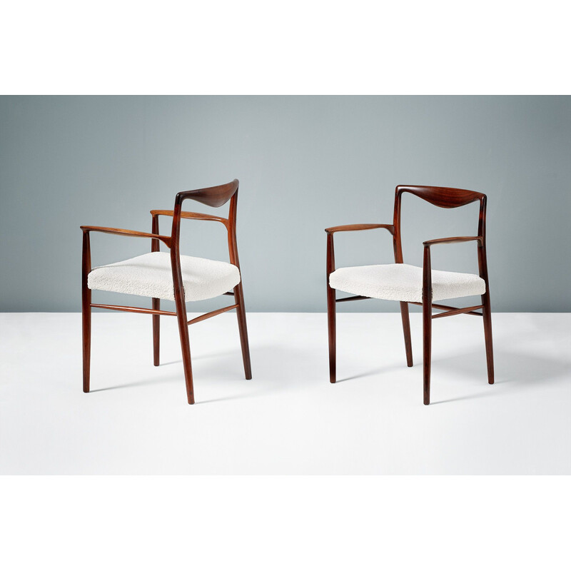 Pair of Vintage Rosewood Armchairs by Kai Lyngfeldt-Larsen 