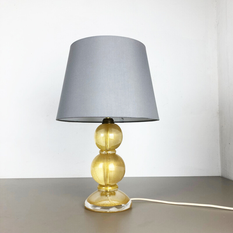 Vintage Heavy Murano Glass table lamp