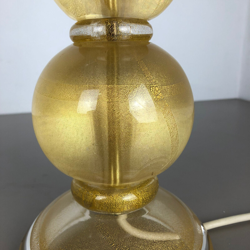 Vintage Heavy Murano Glass table lamp