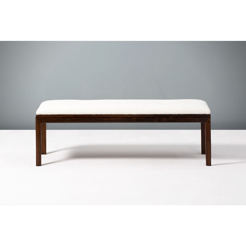 Banc vintage danois en palissandre, 1960