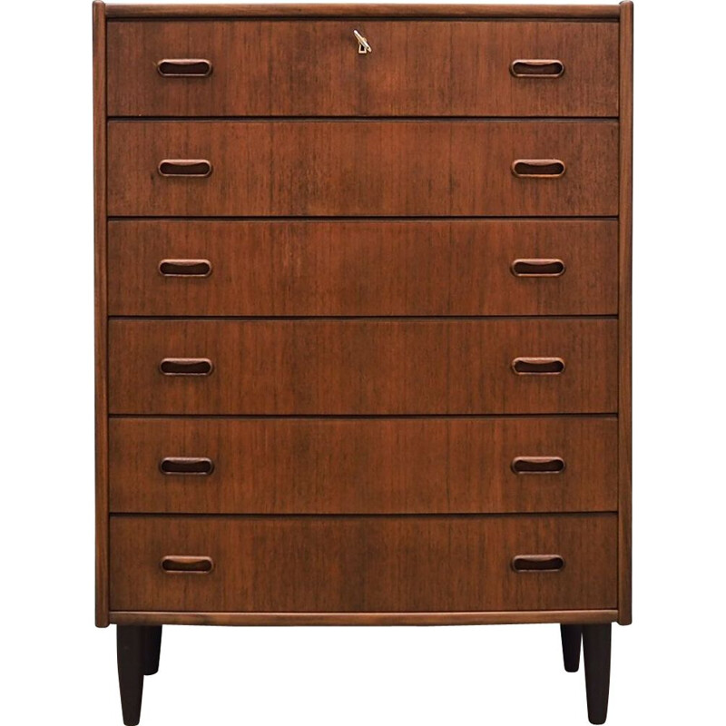 Vintage Scandinavian design teak chest of drawers 60 70 