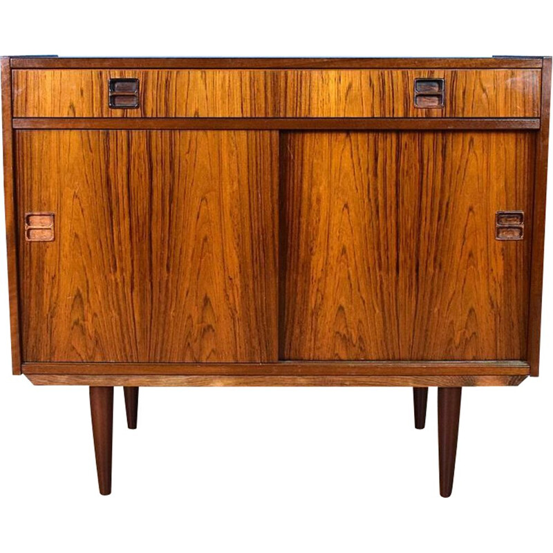 Cabinet vintage en palissandre danois à deux portes 1960-1970