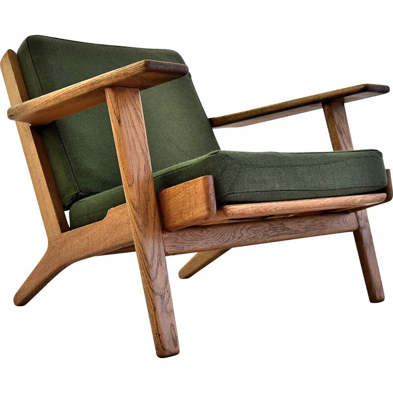 Vintage Oak Armchair GE290 by Hans Wegner  for GETAMA