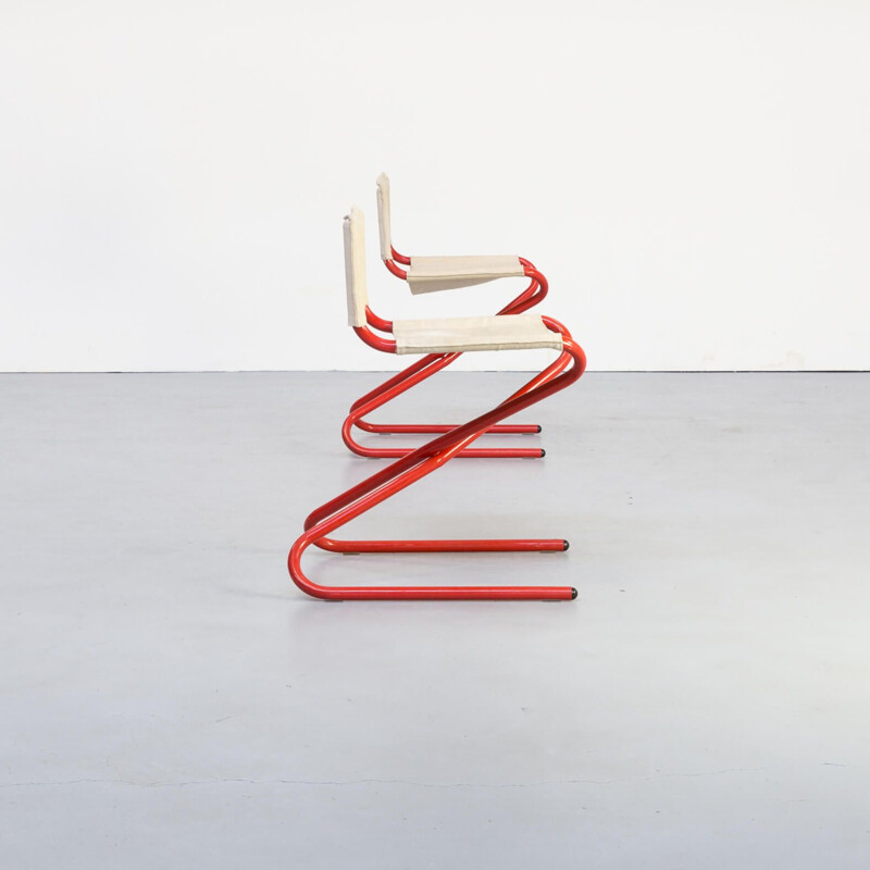 Vintage Z chair foldable by Erik Magnussen for Torben Orskov, 1960s