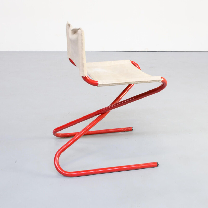 Vintage Z chair foldable by Erik Magnussen for Torben Orskov, 1960s