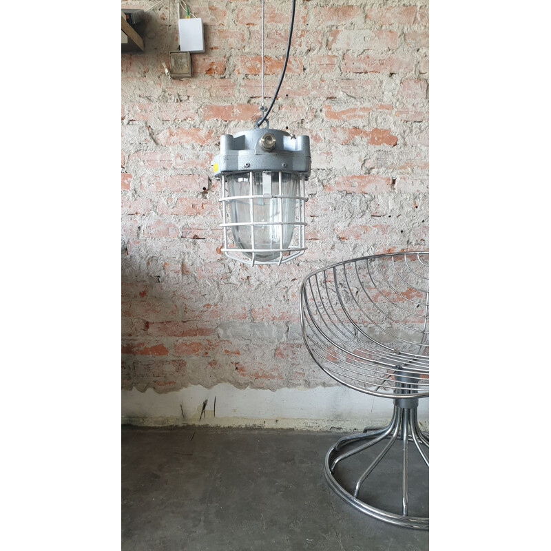 Lámpara de suspensión industrial vintage, 2010