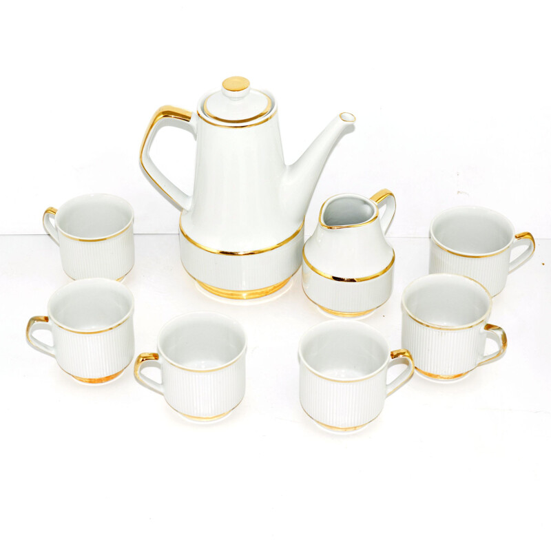 Porcelain coffee service Roman, Chodzież, Poland, 1970s