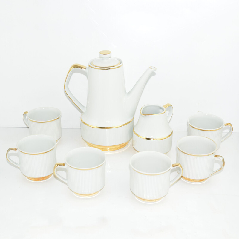 Porcelain coffee service Roman, Chodzież, Poland, 1970s