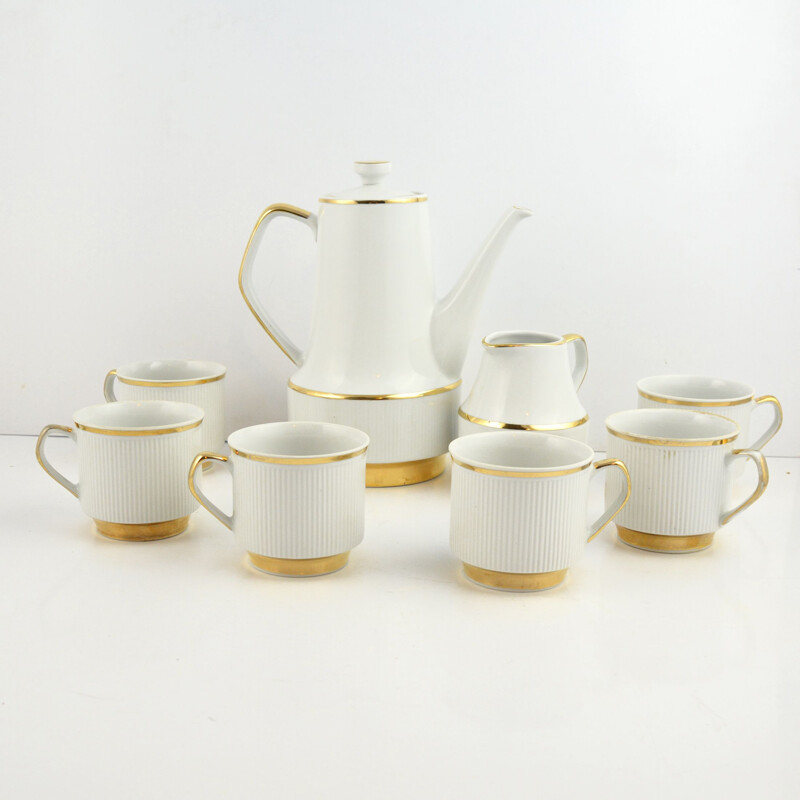 Porcelain coffee service Roman, Chodzież, Poland, 1970s