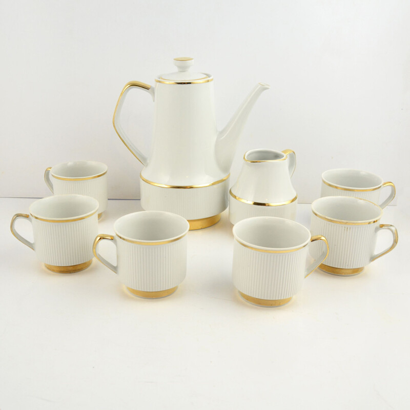 Porcelain coffee service Roman, Chodzież, Poland, 1970s