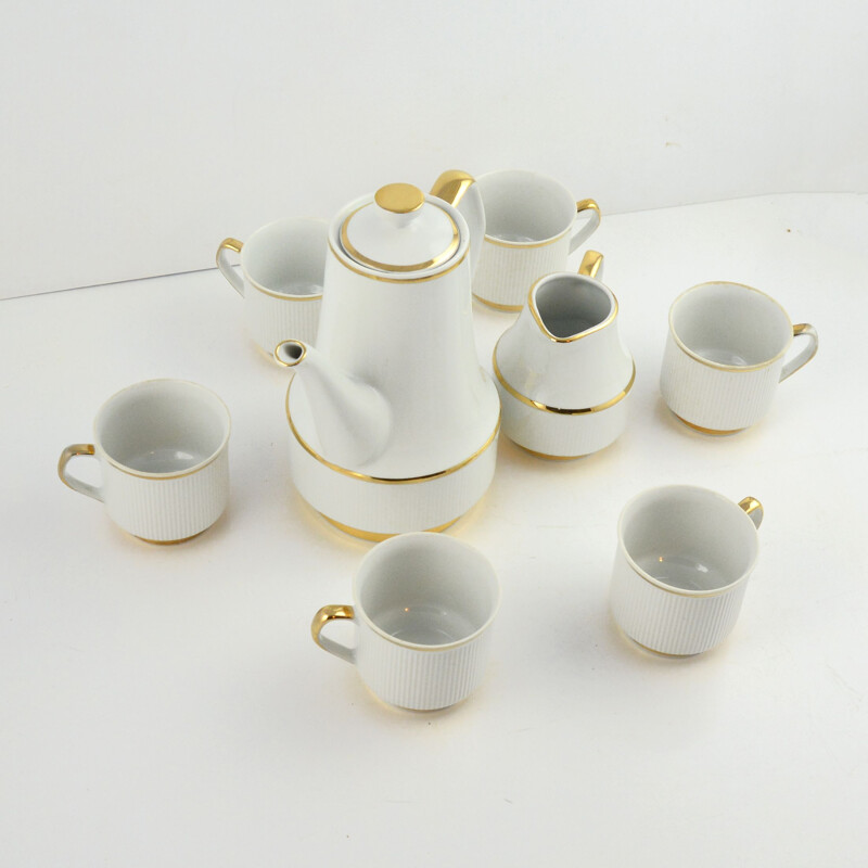 Porcelain coffee service Roman, Chodzież, Poland, 1970s