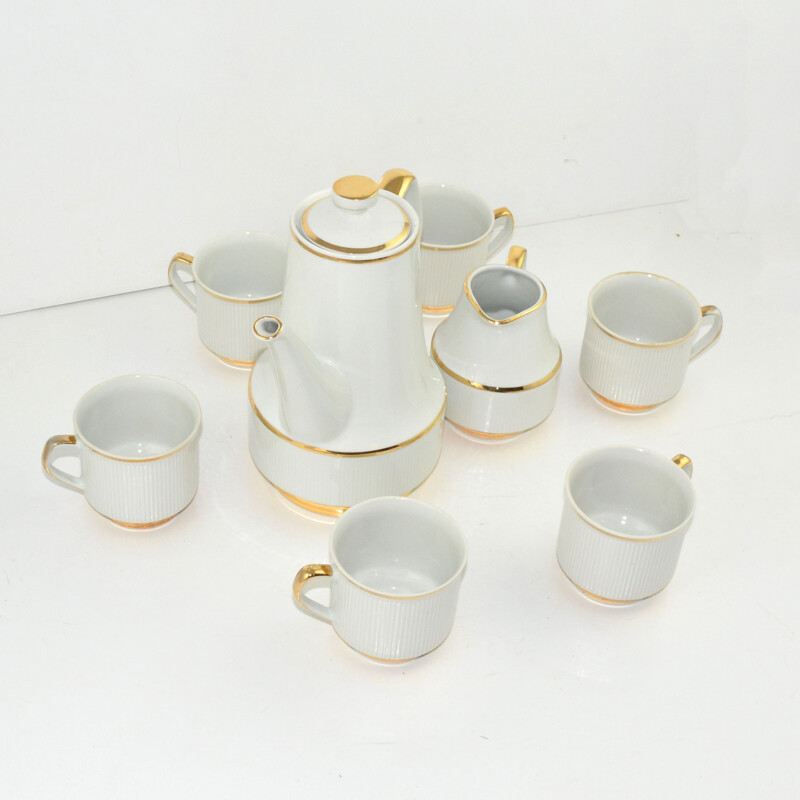 Porcelain coffee service Roman, Chodzież, Poland, 1970s