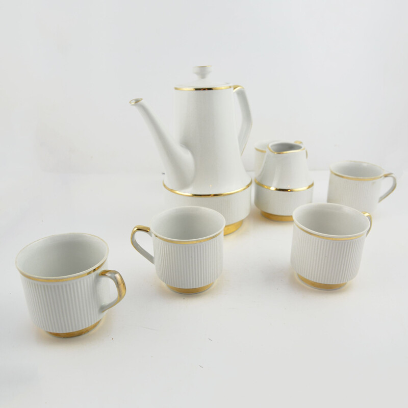 Porcelain coffee service Roman, Chodzież, Poland, 1970s