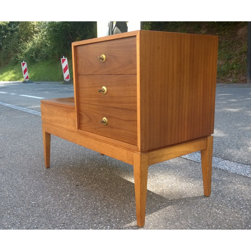 English teak dressing table by Uniflex 1960