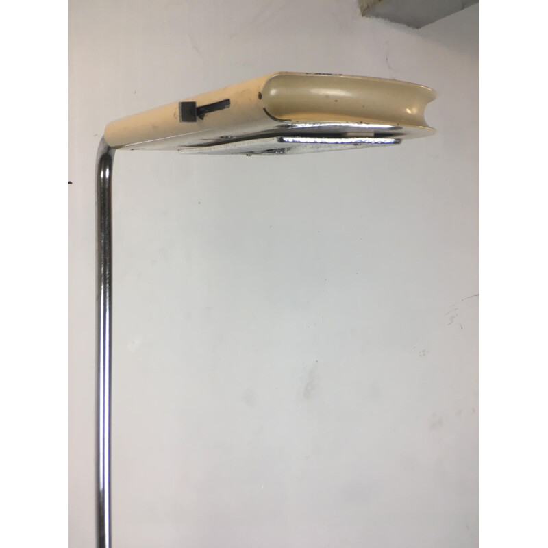 Halogen floor lamp Bruno Gecchelin model Mezzaluna by Skipper 1970