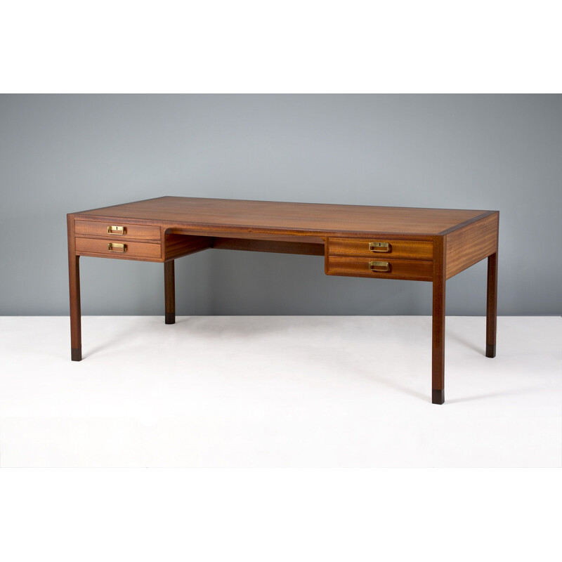 Bernt Petersen Mahogany Desk 1960s