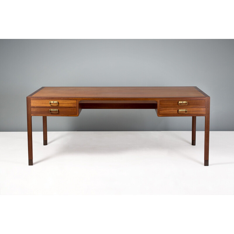 Bernt Petersen Mahogany Desk 1960s