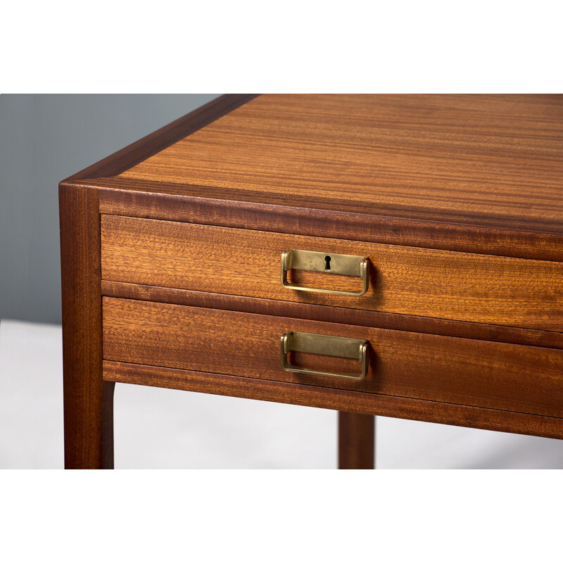 Bernt Petersen Mahogany Desk 1960s