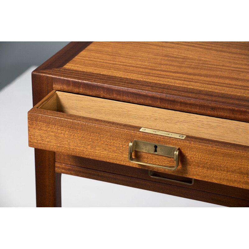 Bernt Petersen Mahogany Desk 1960s