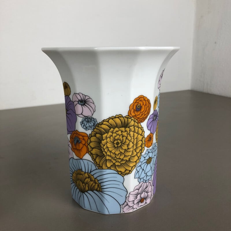 Ensemble de 3 vases floraux vintage Tapio Wirkkala pour Rosenthal Studio Line, Allemagne, 1980